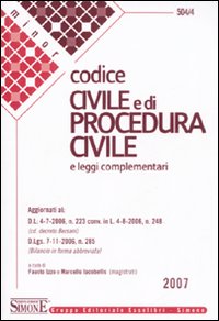 Codice civile e di procedura civile e leggi complementari
