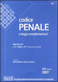 Codice penale. Leggi complementari