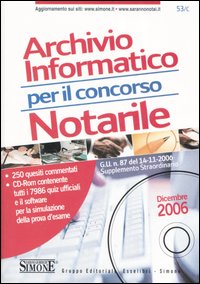 Archivio informatico per il concorso notarile