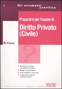 Prepararsi per l'esame di diritto privato (civile)