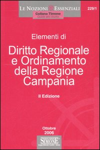 Diritto regionale e ordinamento delle regione Campania