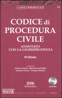 Codice di procedura civile. Annotato con la giurisprudenza