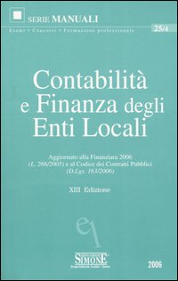 Contabilità e finanza degli enti locali