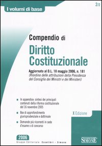 Compendio di diritto costituzionale