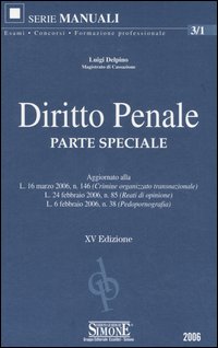 Diritto penale. Parte speciale