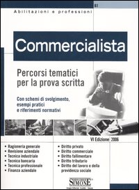 Commercialista. Percorsi tematici per la prova scritta