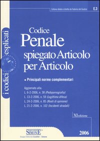 Codice penale spiegato articolo per articolo