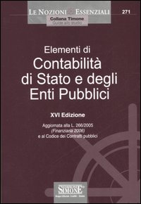 Elementi di contabilità di Stato e degli enti pubblici