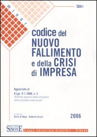 Codice del nuovo fallimento e della crisi di impresa
