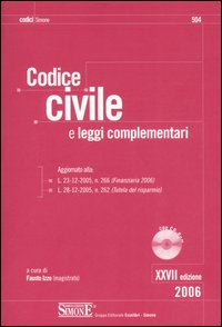 Codice civile. Leggi complementari