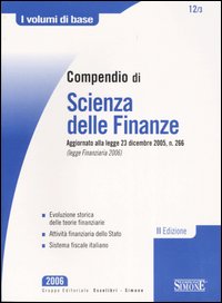 Compendio di scienza della finanze