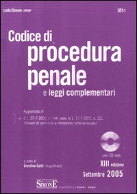Codice di procedura penale e leggi complementari