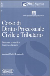 Corso di diritto processuale civile e tributario
