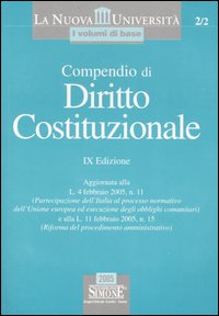 Compendio di diritto costituzionale