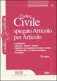 Codice civile spiegato articolo per articolo