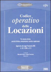 Codice operativo delle locazioni