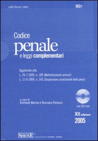 Codice penale. Leggi complementari