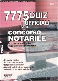 Settemilasettecentosettantacinque quiz ufficiali per il concorso notarile