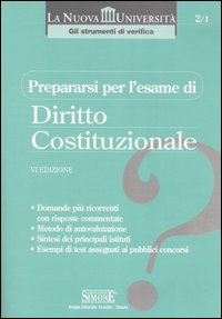 Prepararsi per l'esame di diritto costituzionale