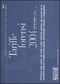 Tariffe forensi 2004