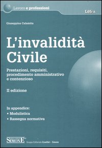 L'invalidità civile. Prestazioni, requisiti, procedimento amministrativo e contenzioso