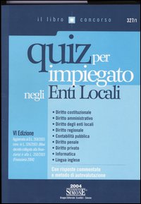 Quiz per impiegato negli enti locali