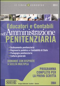 Educatori e contabili nell'amministrazione penitenziaria