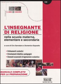 L'insegnante di religione nella scuola materna, elementare e secondaria