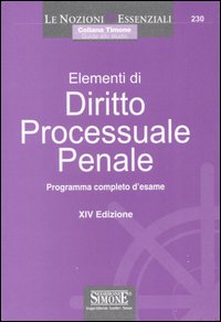 Elementi di diritto processuale penale