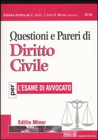 Questioni e pareri di diritto civile per l'esame di avvocato. Ediz. minore