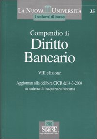 Compendio di diritto bancario