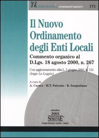 Il nuovo ordinamento degli enti locali