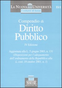 Compendio di diritto pubblico