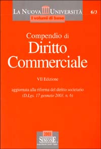 Compendio di diritto commerciale