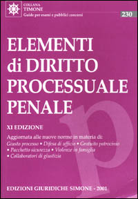 Elementi di diritto processuale penale