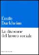 La divisione del lavoro sociale