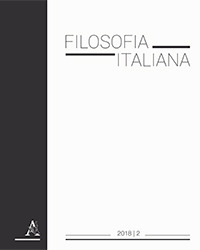 Filosofia italiana. Vol. 2