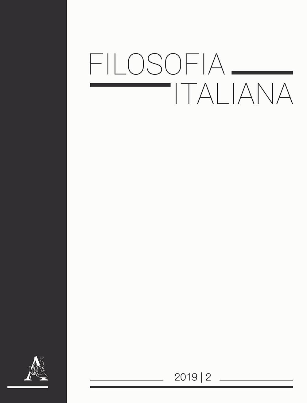 Filosofia italiana. Vol. 2