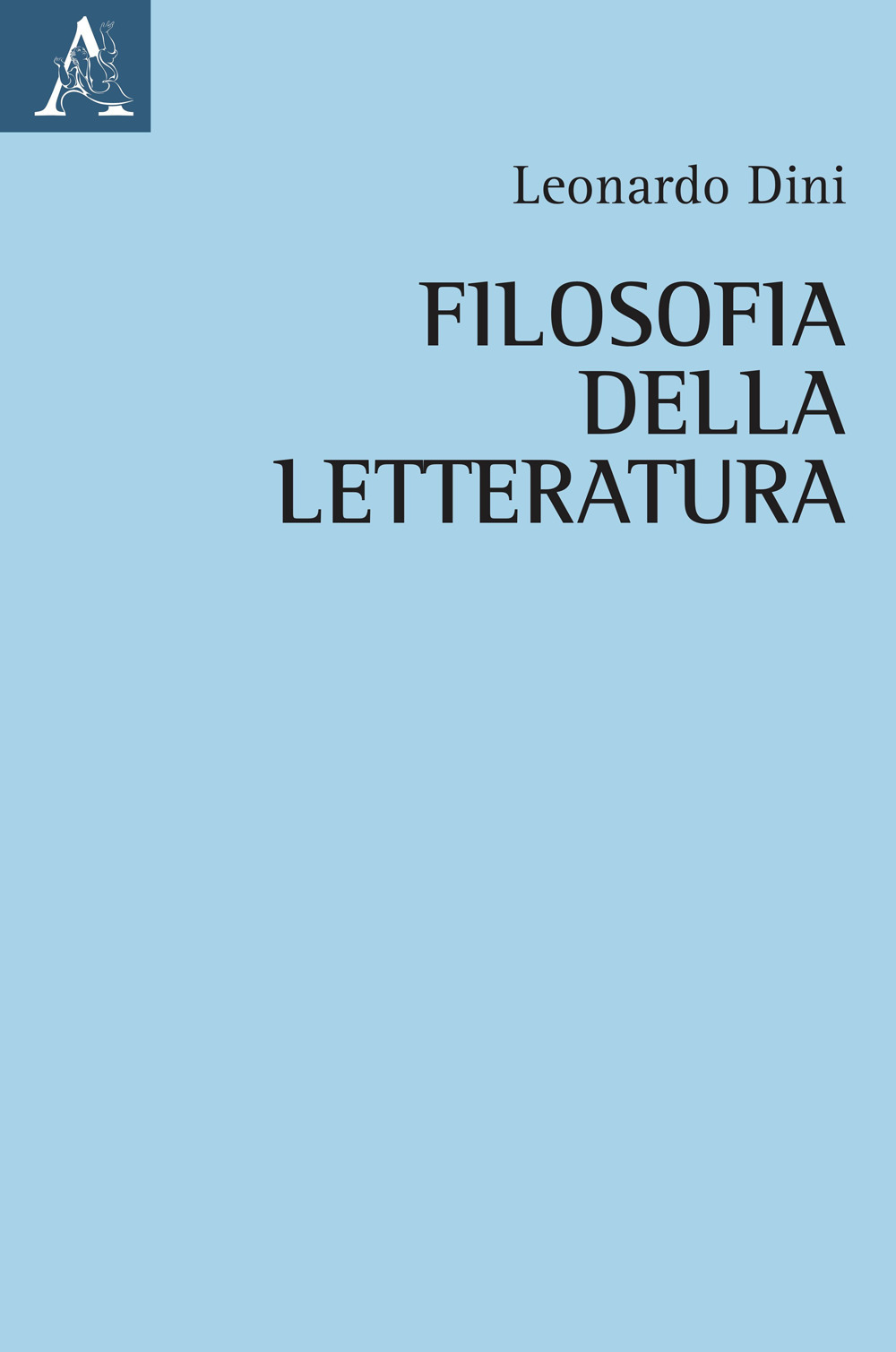 Filosofia della letteratura