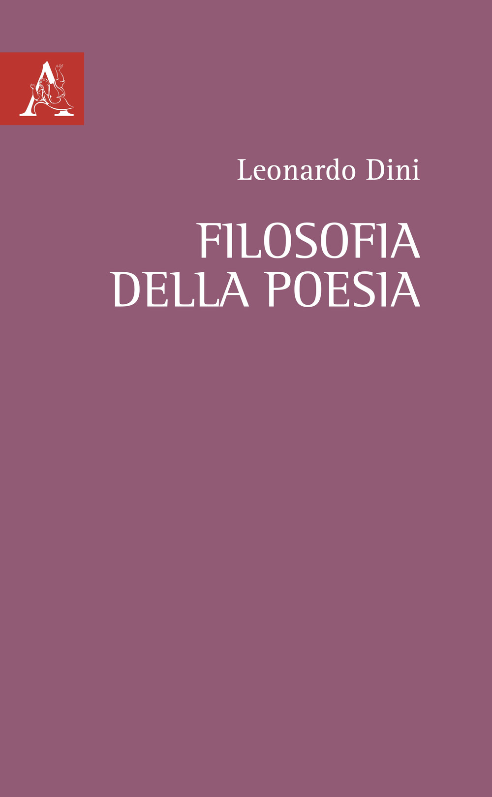 Filosofia della poesia