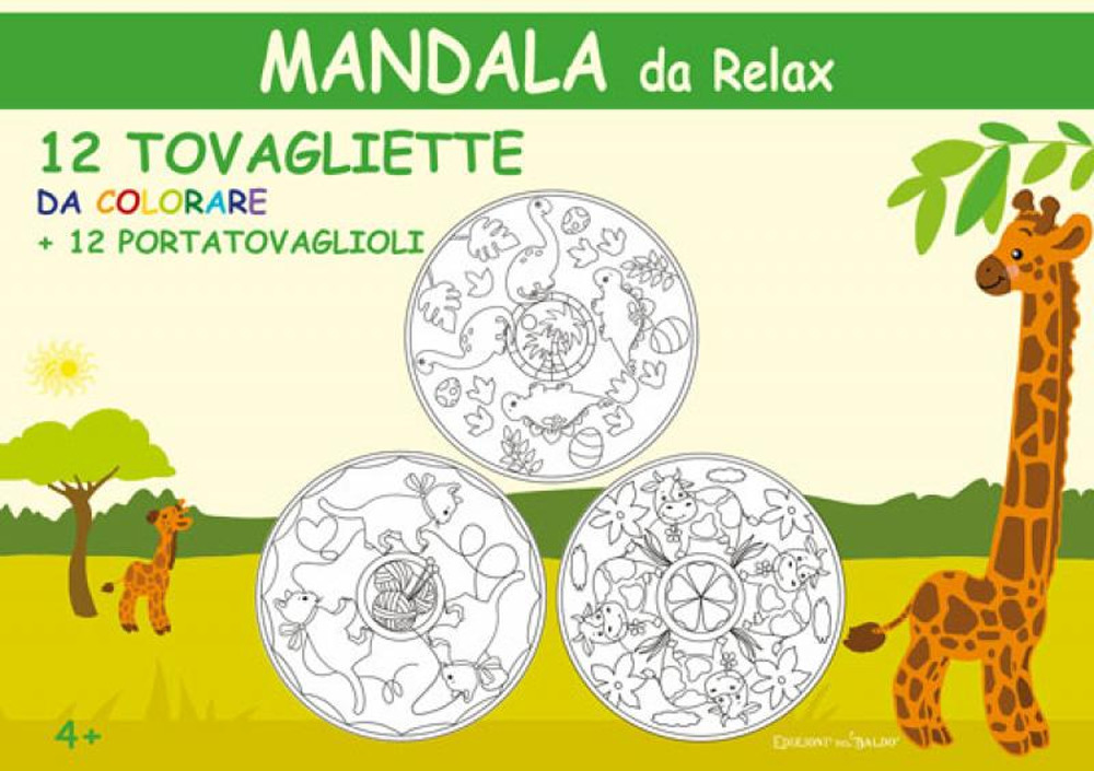 Mandala da relax. Animali