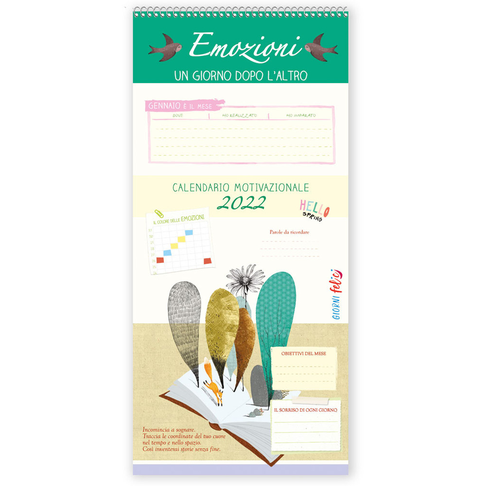 Emozioni un giorno dopo l'altro. Calendario 2022