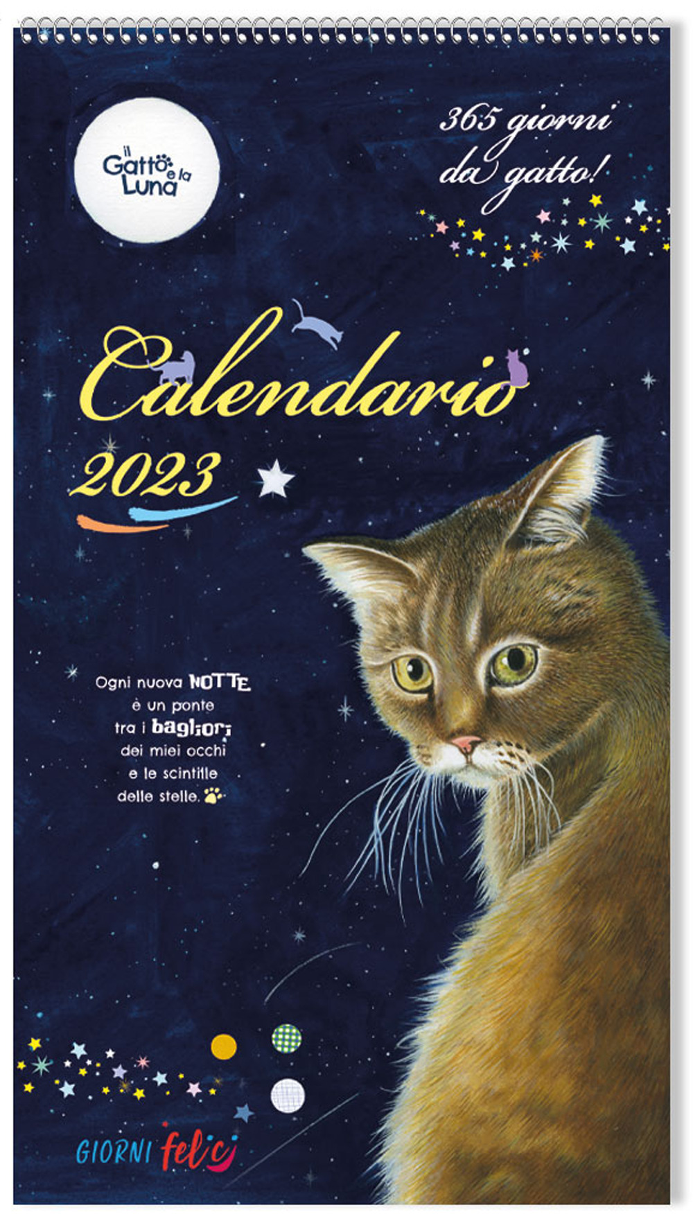 Il gatto e la luna. Calendario 2023