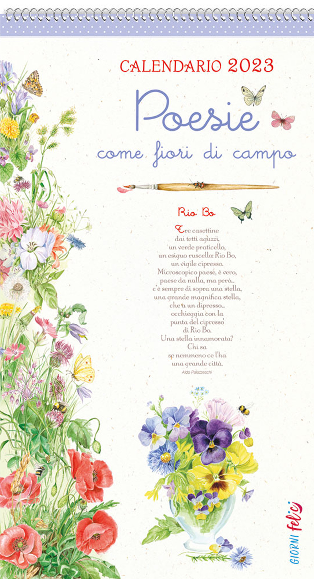 Poesie come fiori di campo. Calendario 2023
