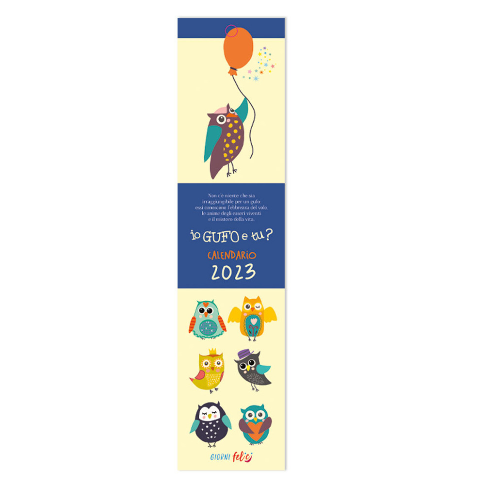 Io gufo e tu? Mini calendario 2023
