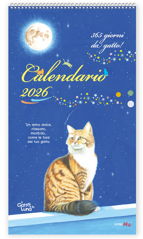 Il gatto e la luna. Calendario 2026