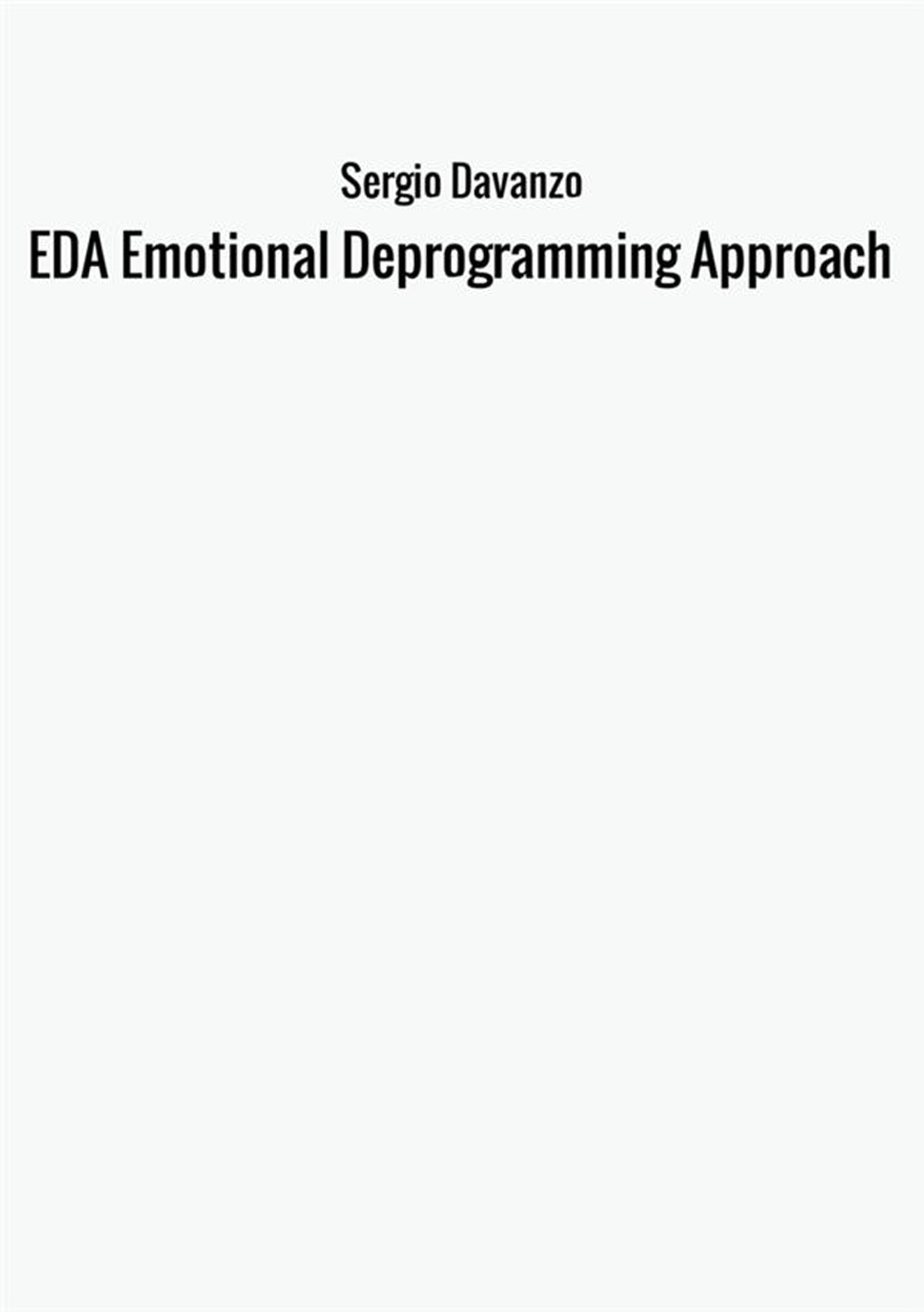 EDA emotional deprogramming approach