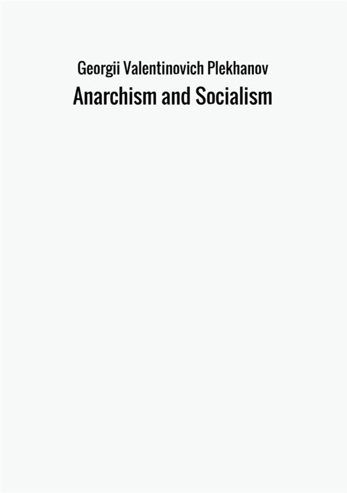 Anarchism and socialism