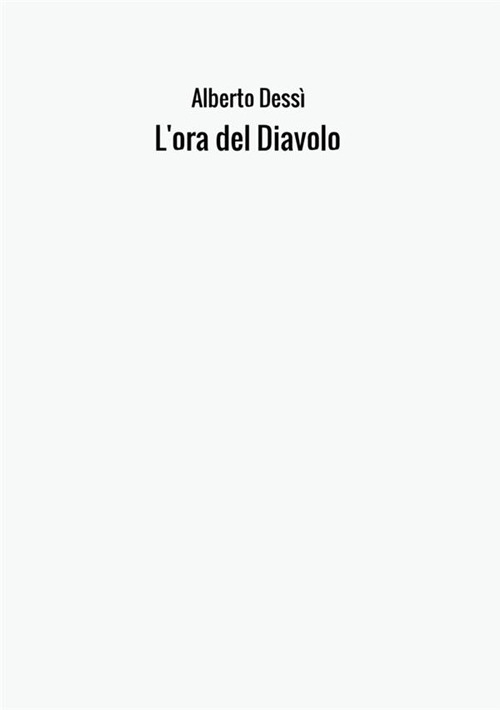 L'ora del diavolo