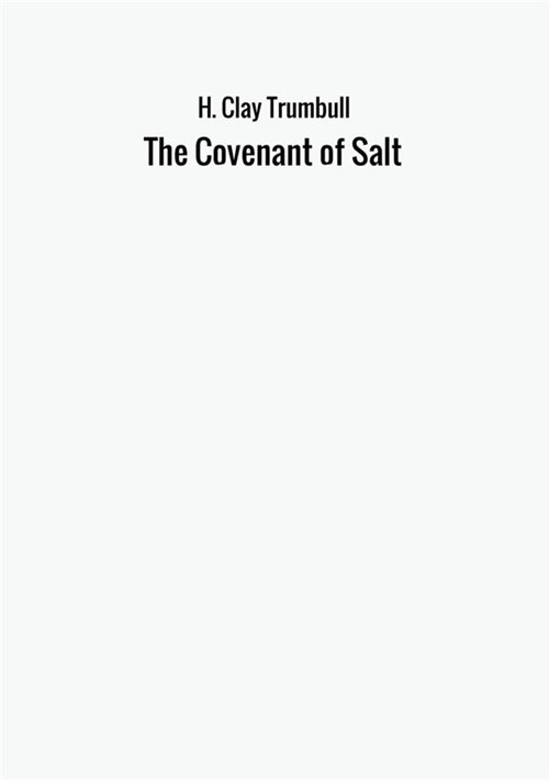 The covenant of salt